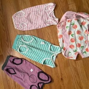 Dog Puppy surgery spay recovery suits